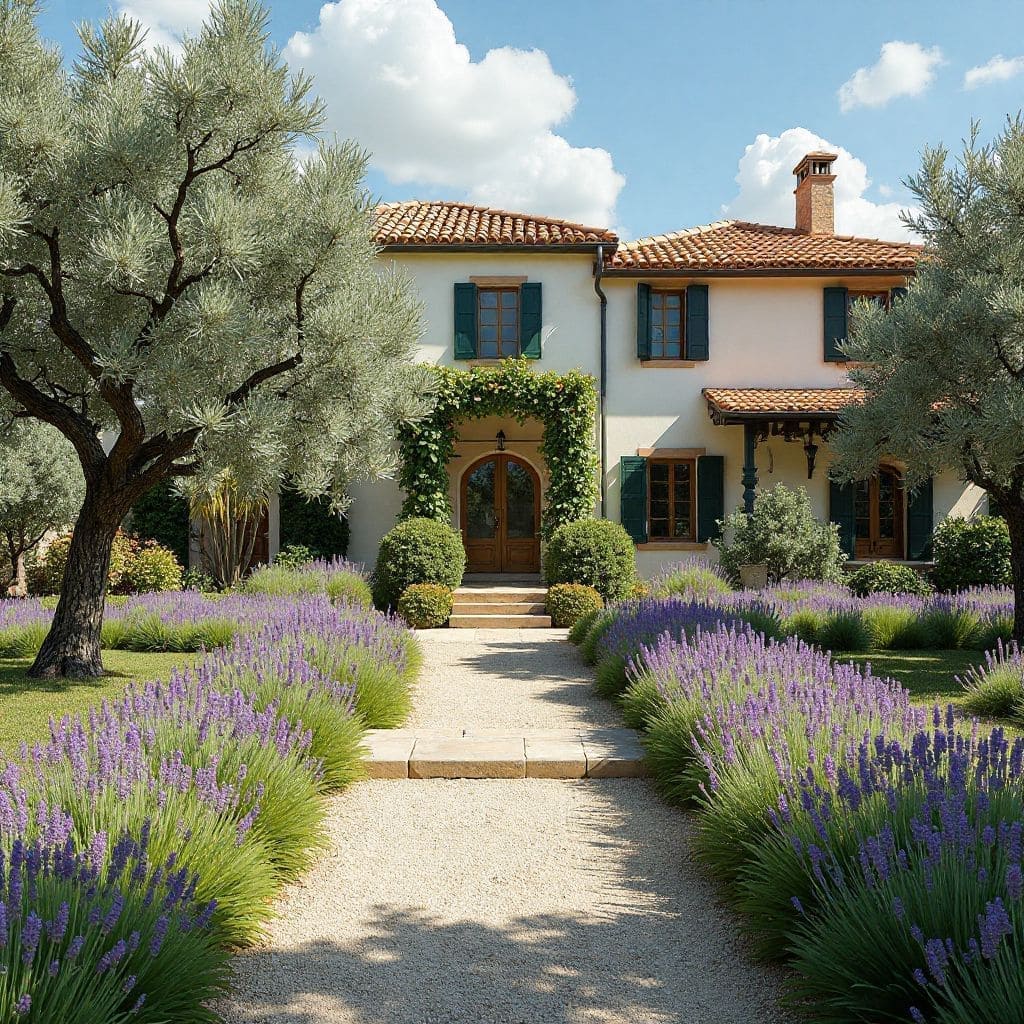 Grădină mediteraneană