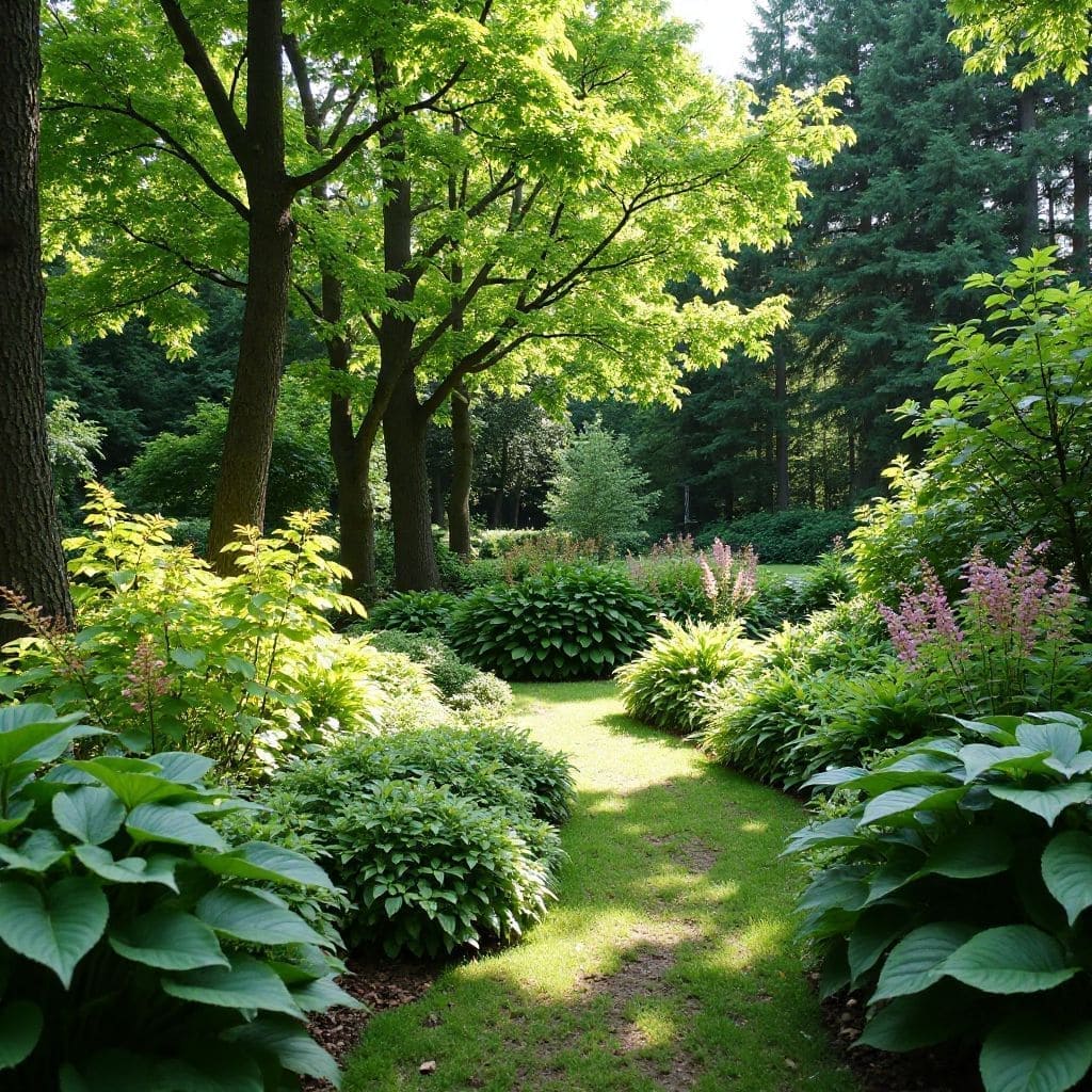 Plante pentru umbră