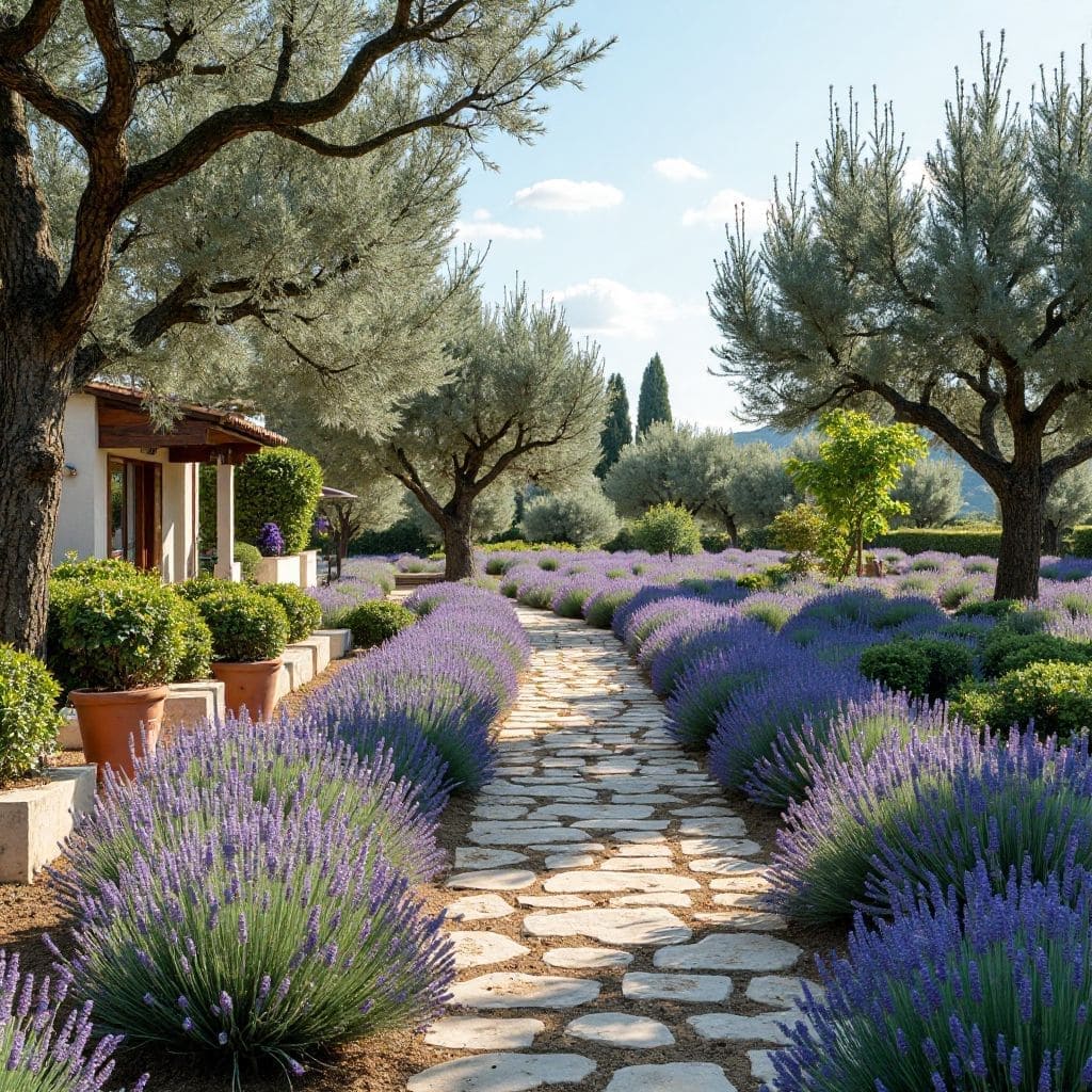 Grădină mediteraneană