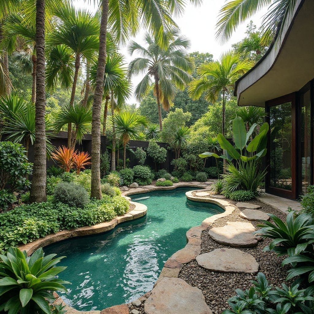 Grădină tropicală